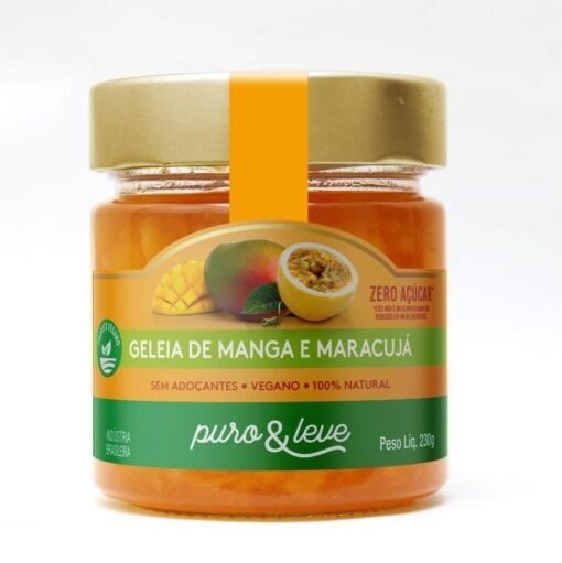 GELEIA ZERO DE MANGA COM MARACUJÁ - PURO E LEVE