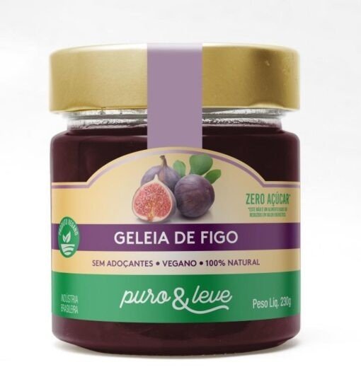 GELEIA ZERO DE FIGO - PURO E LEVE