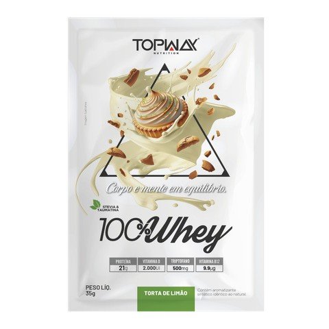 WHEY PROTEIN TORTA DE LIMÃO (SACHÊ) - TOPWAY