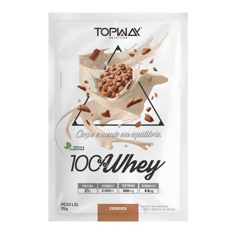 WHEY PROTEIN COOKIES (SACHÊ) - TOPWAY