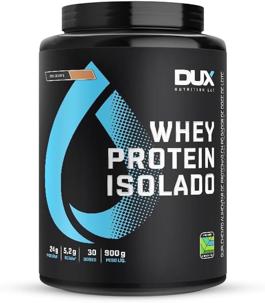 WHEY PROTEIN ISOLADO DOCE DE LEITE 900G - DUX
