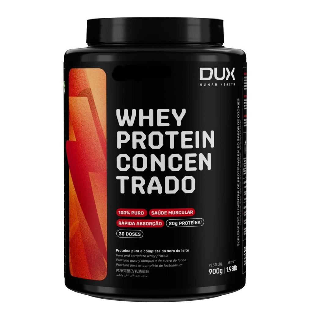 WHEY PROTEIN CONCENTRADO CARAMELO SALGADO 900G - DUX