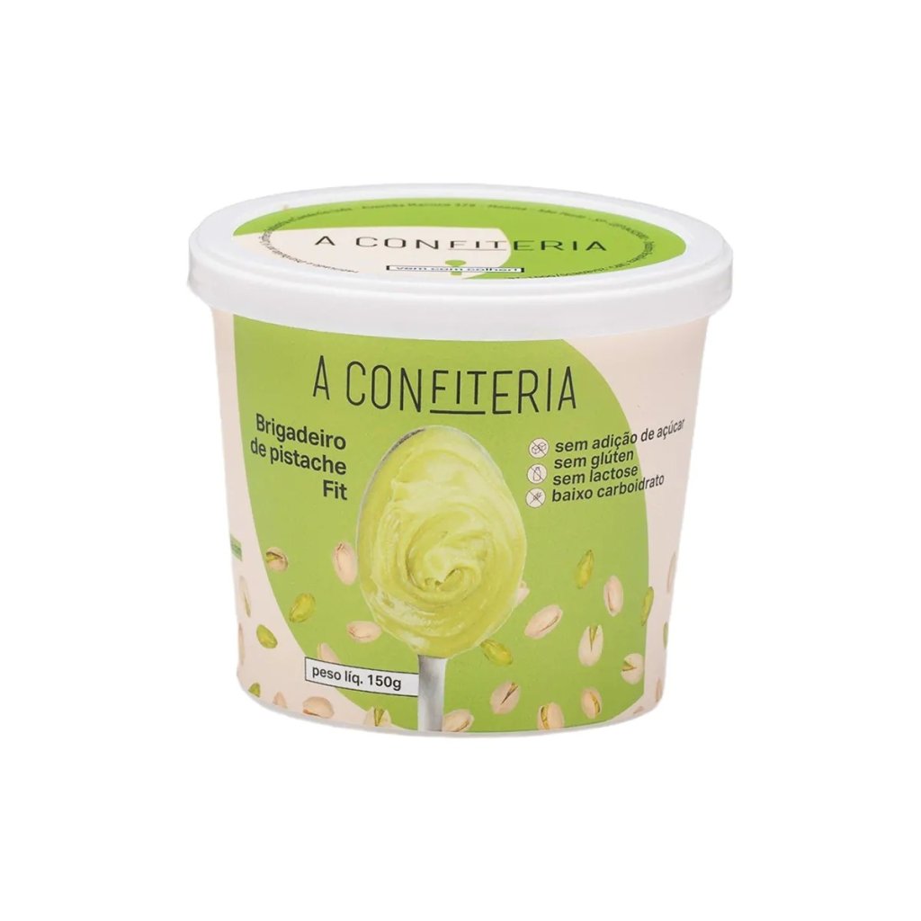 BRIGADEIRO DE PISTACHE FIT 150G - A CONFITERIA