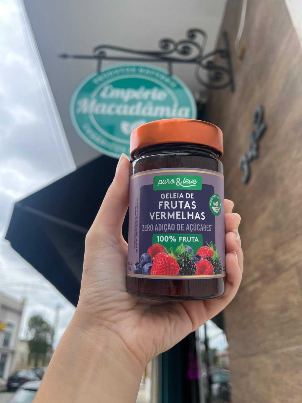 GELEIA DE FRUTAS VERMELHAS - PURO E LEVE