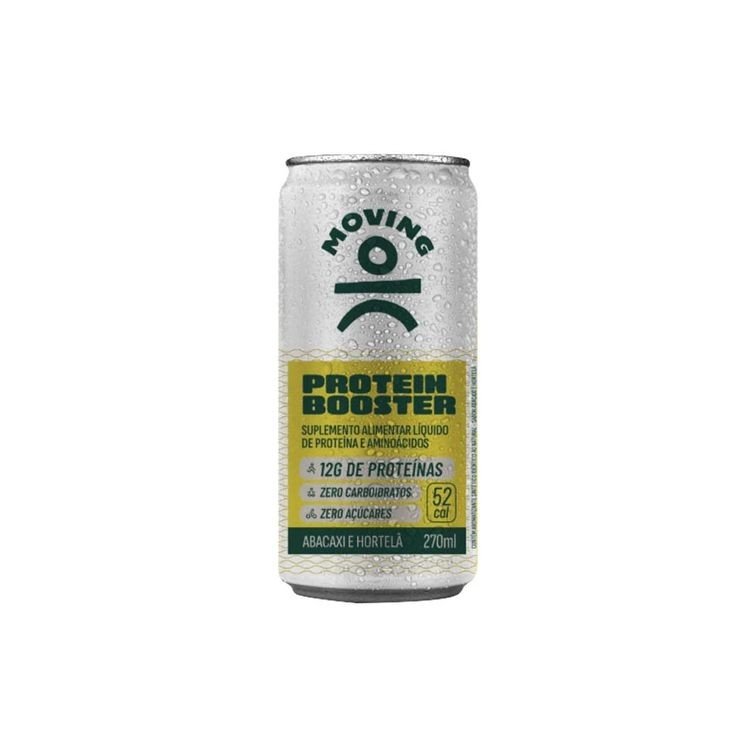 PROTEIN BOOSTER ABACAXI COM HORTELÃ 270ML - MOVING
