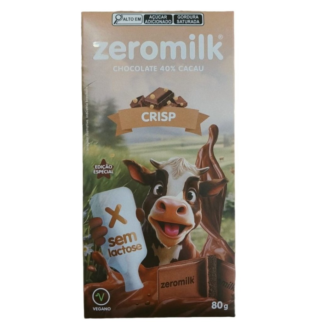 CHOCLATE CRISP 80G - ZEROMILK
