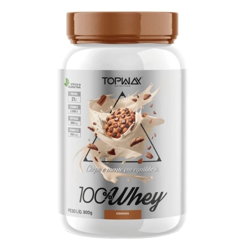 WHEY PROTEIN COOKIES 900G - TOPWAY