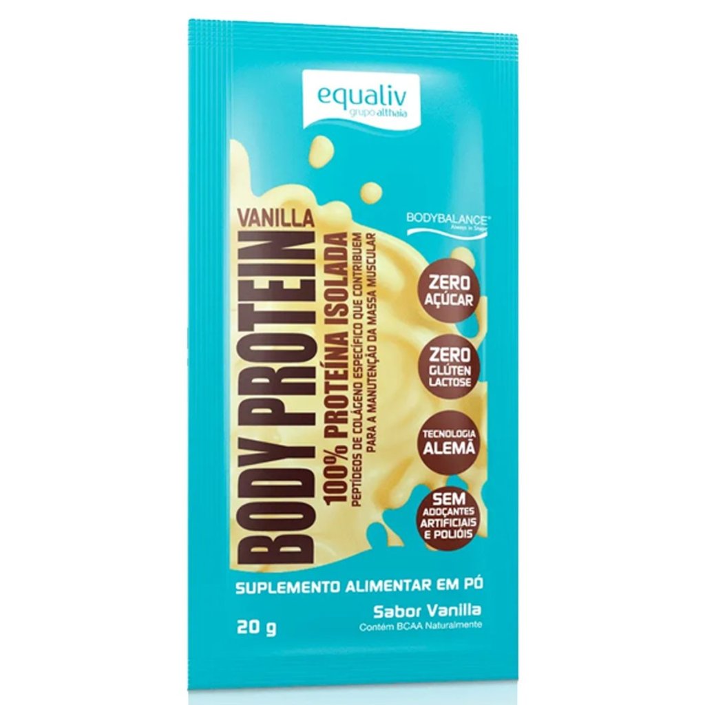 BODY PROTEIN VANILLA SACHÊ - EQUALIV