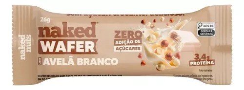 WAFER DE AVELÃ BRANCO - NAKED WAFER