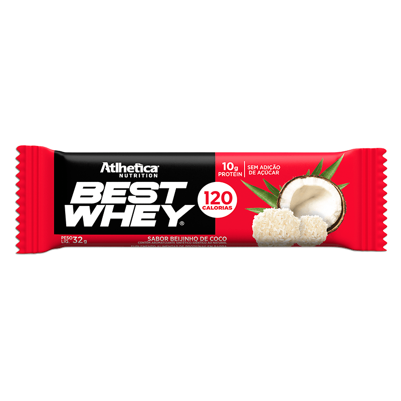 BEST WHEY BAR BEIJINHO DE COCO - ATLHETICA NUTRITION