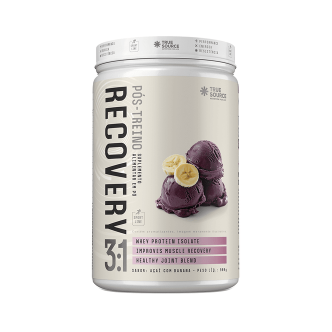 RECOVERY AÇAÍ COM BANANA 900G - TRUE SOURCE