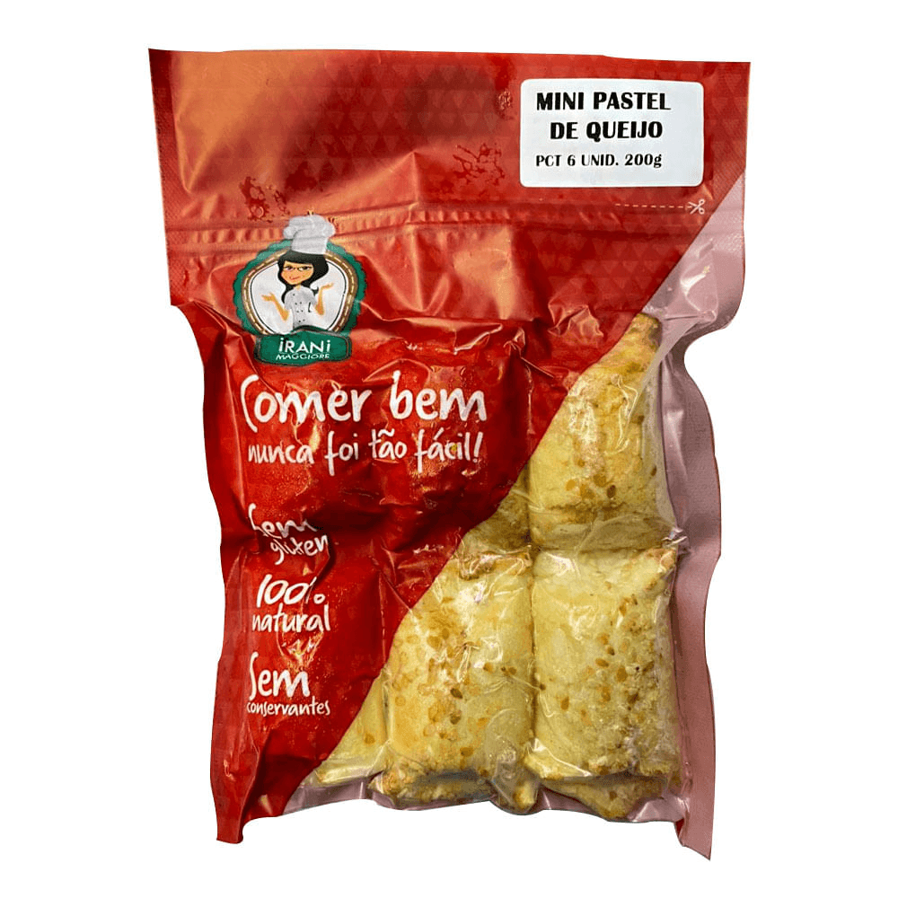  MINI PASTEL DE QUEIJO 200G - IRANI