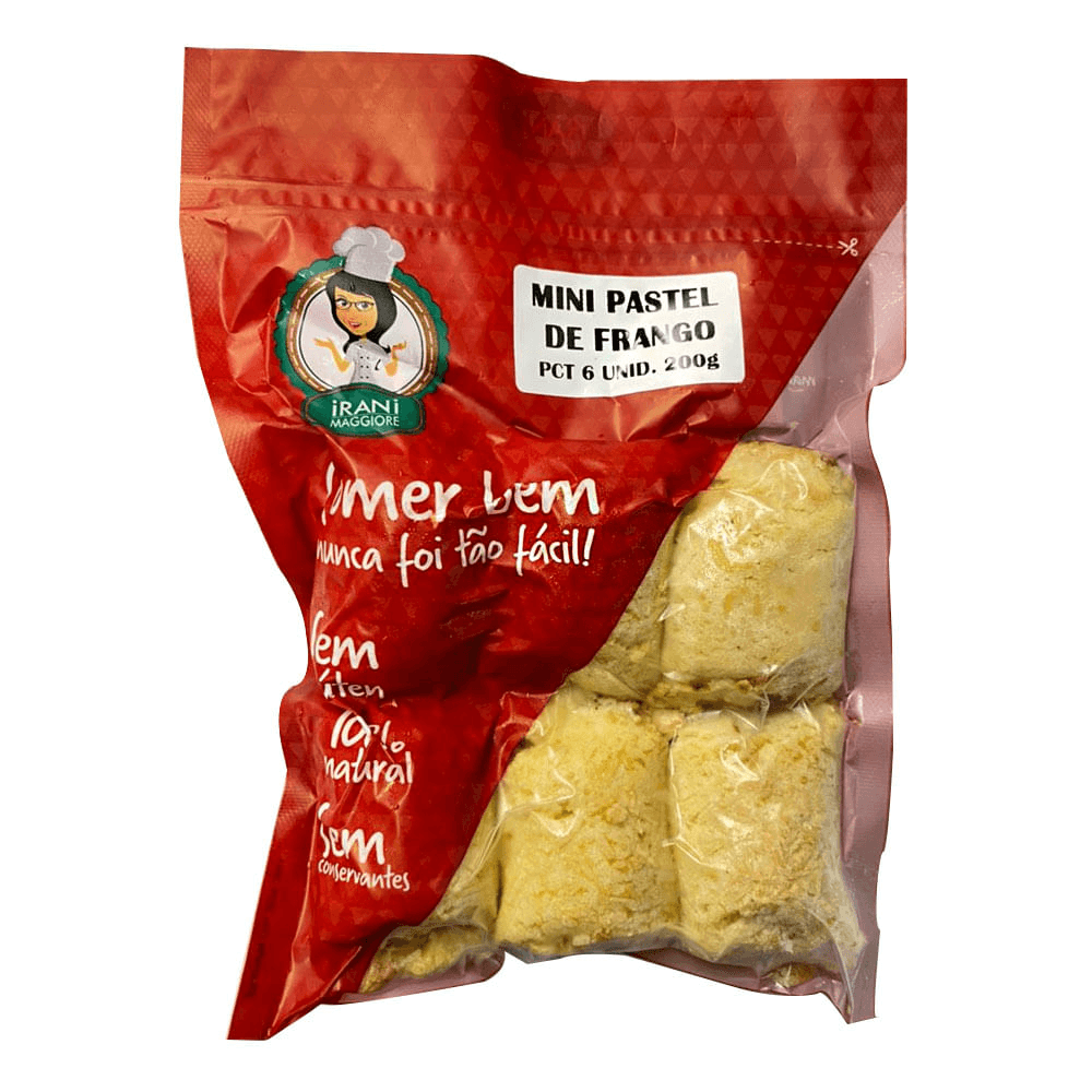 MINI PASTEL DE FRANGO 200G - IRANI