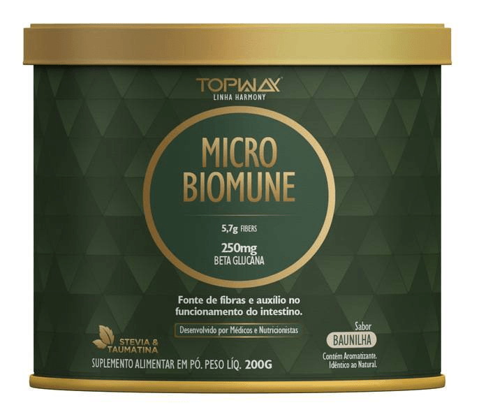 MICRO BIOMUNE BAUNILHA 200G - TOPWAY