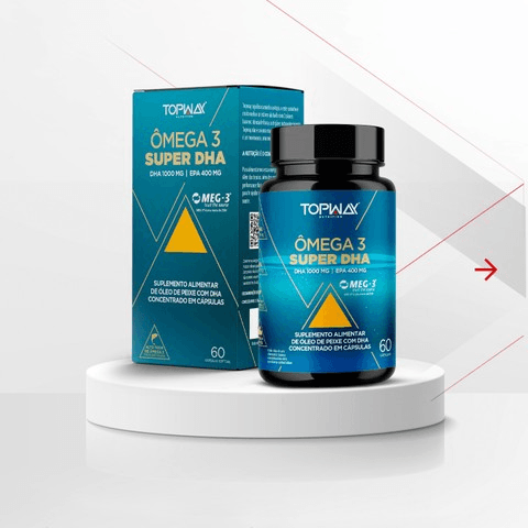 ÔMEGA 3 SUPER DHA 60CAP - TOPWAY