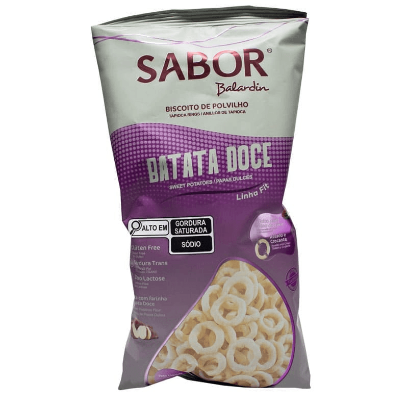 ROSCA DE POLVILHO BATATA DOCE 60G - SABOR BELADRIN