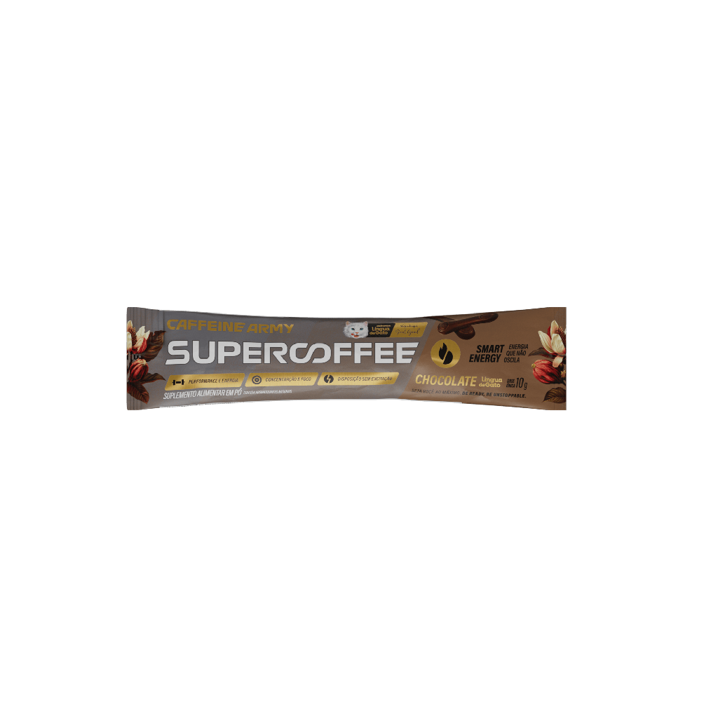 SUPERCOFFEE LÍNGUA DE GATO SACHÊ 10G