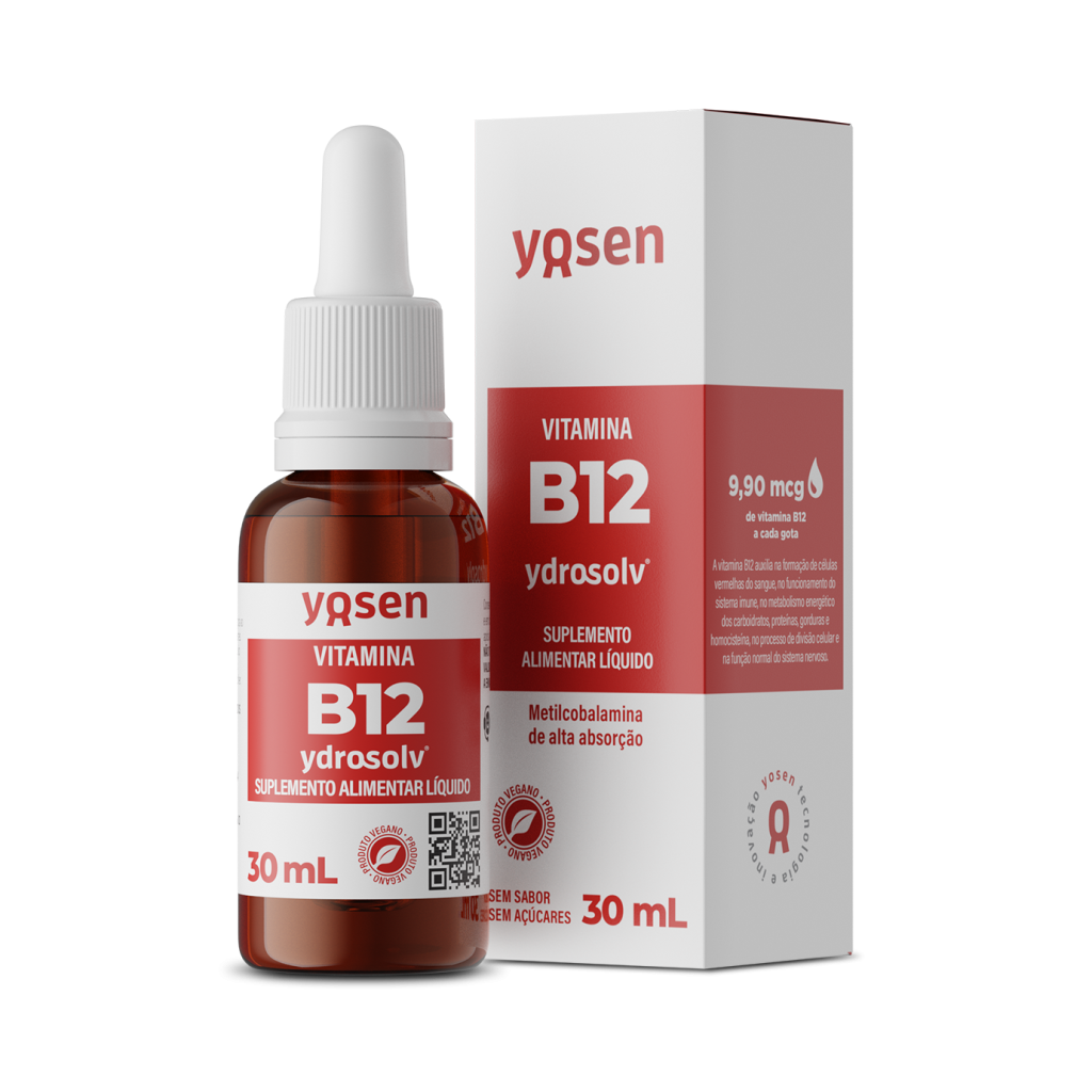 B12 METICOBALAMINA YDROSOLV 30ML - YOSEN
