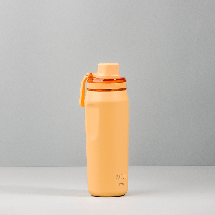 GARRAFA TÉRMICA VYTA 500ML - YELLOW CRUSCH - PACCO