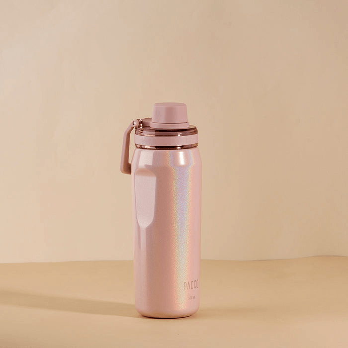 GARRAFA TÉRMICA VYTA 500ML - QUARTZO ROSA - PACCO