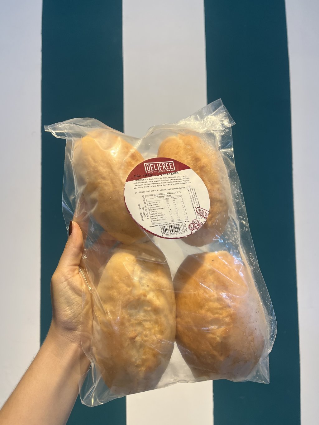 PÃO FRANCÊS DELIFREE - 4und