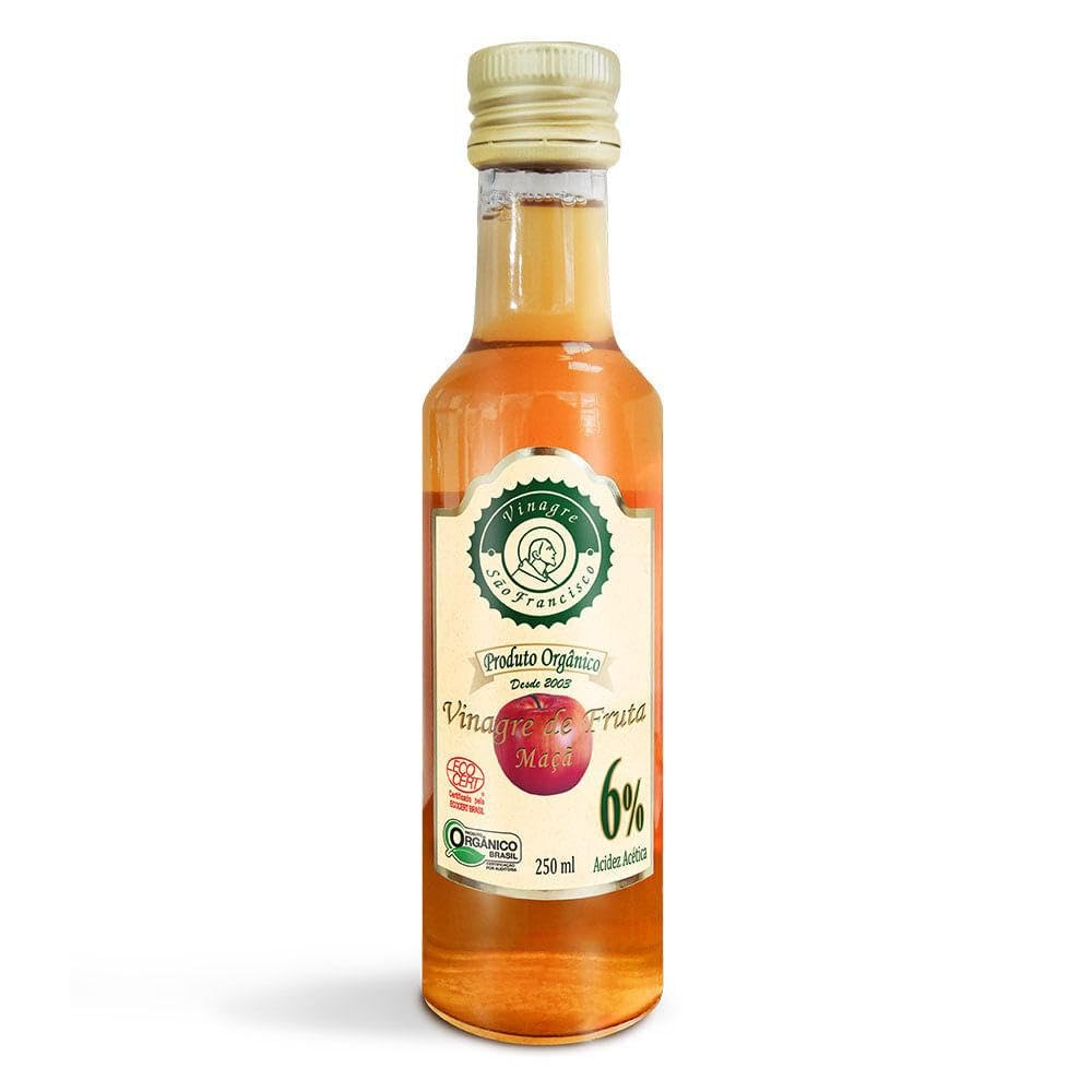 VINAGRE DE MAÇÃ ORGÂNICO 250ML - SÂO FRANCISCO