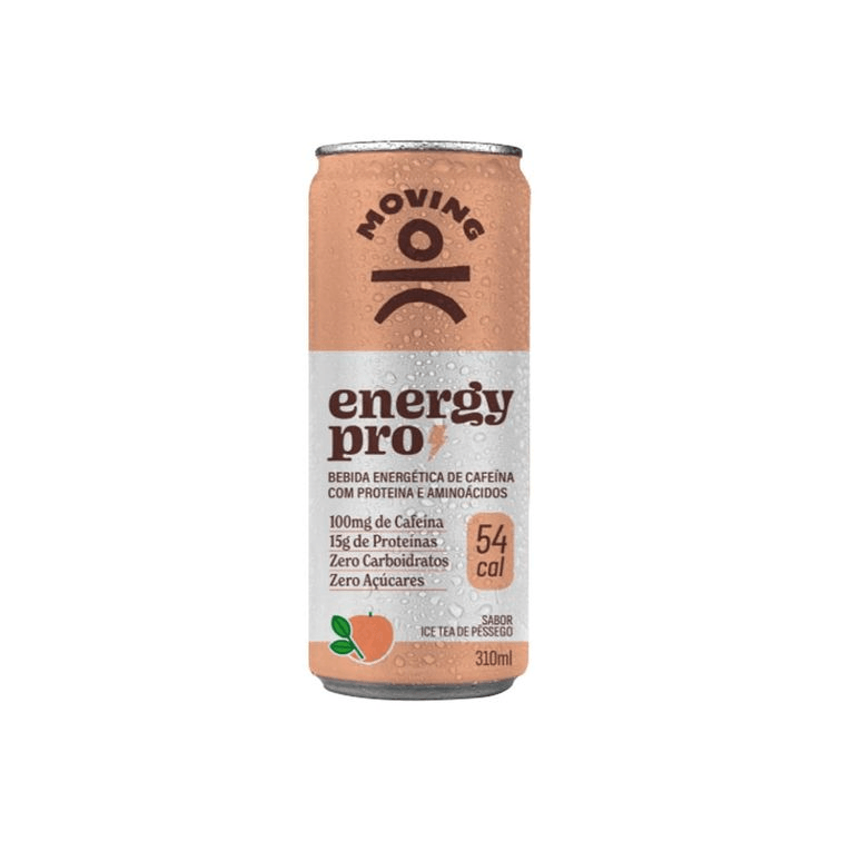 BEBIDA PROTEICA ENERGY PRO ICE TEA PESSÊGO 270ML - MOVING