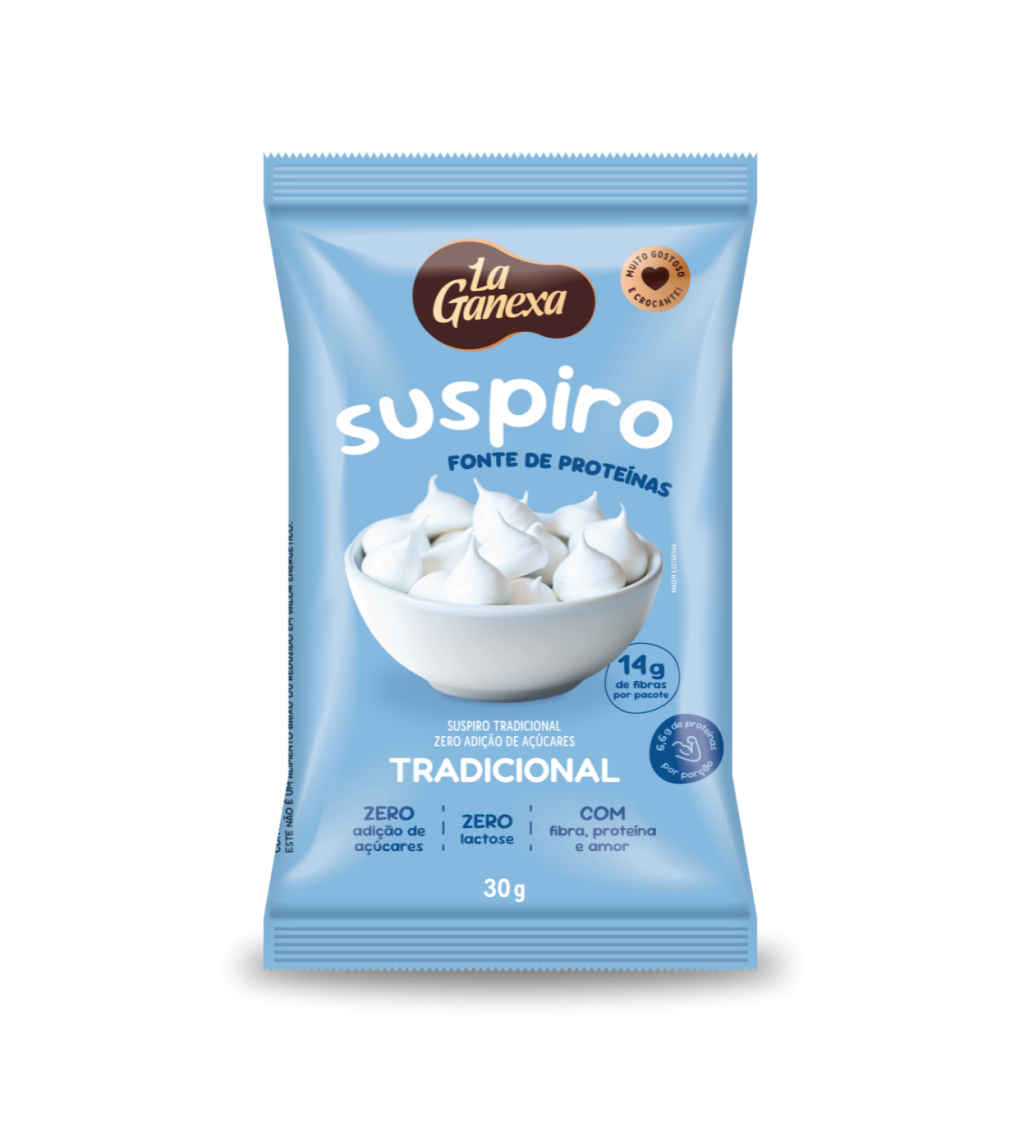 SUSPIRO SABOR TRADICIONAL 30G - LA GANEXA