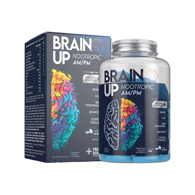 BRAIN UP 60 TABLETES FREE CAFFEINE - TRUE WHEY