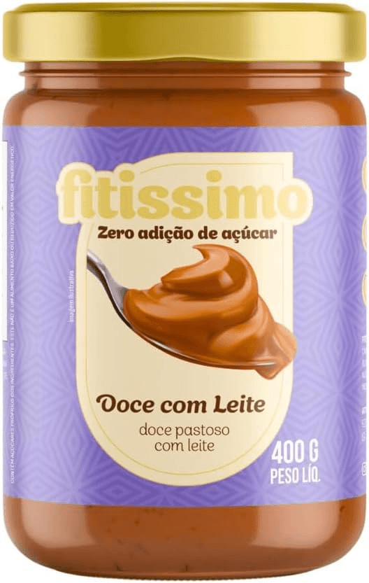DOCE COM LEITE 400G - FITISSIMO