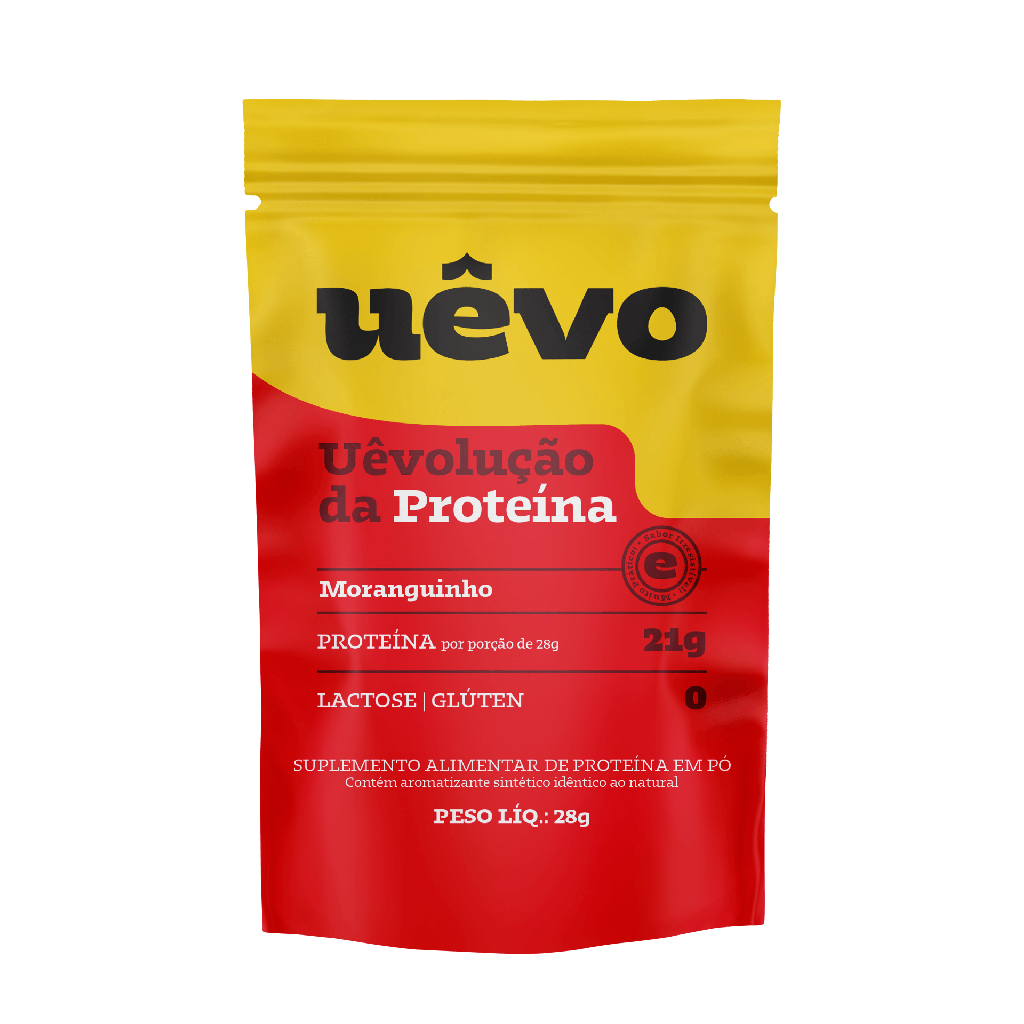 PROTEÍNA DE MORANGUINHO (SACHÊ) - UÊVO