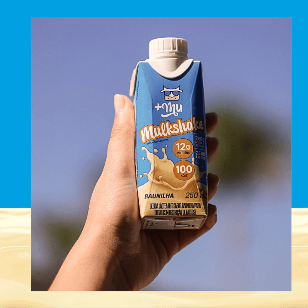 MULKSHAKE BAUNILHA 250ML - +MU