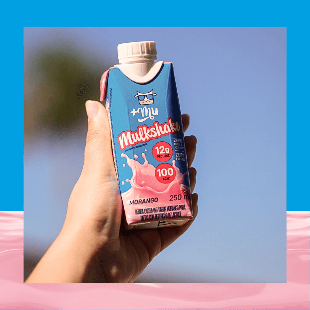 MULKSHAKE MORANGO 250ML