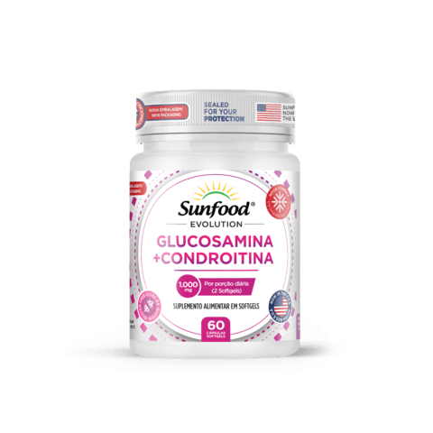 GLUCOSAMINA CONDROITINA 60 CAP - SUNFOOD