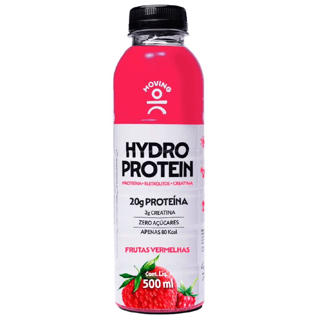 HYDRO PROTEIN FRUTAS VERMELHAS 500ML - MOVING