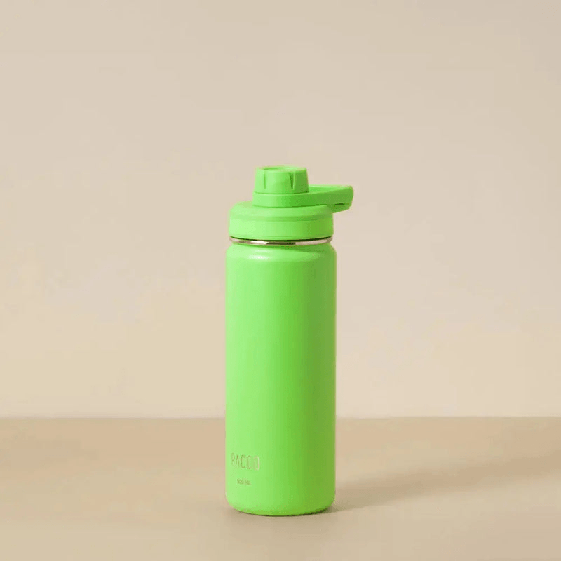 GARRAFA TÉRMICA HYDRA V2 500ML - VERDE - PACCO