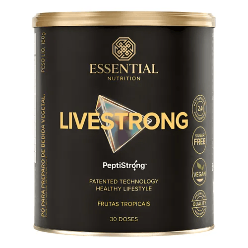 LIVESTRONG FRUTAS VERMELHAS 180G - ESSENTIAL NUTRITION