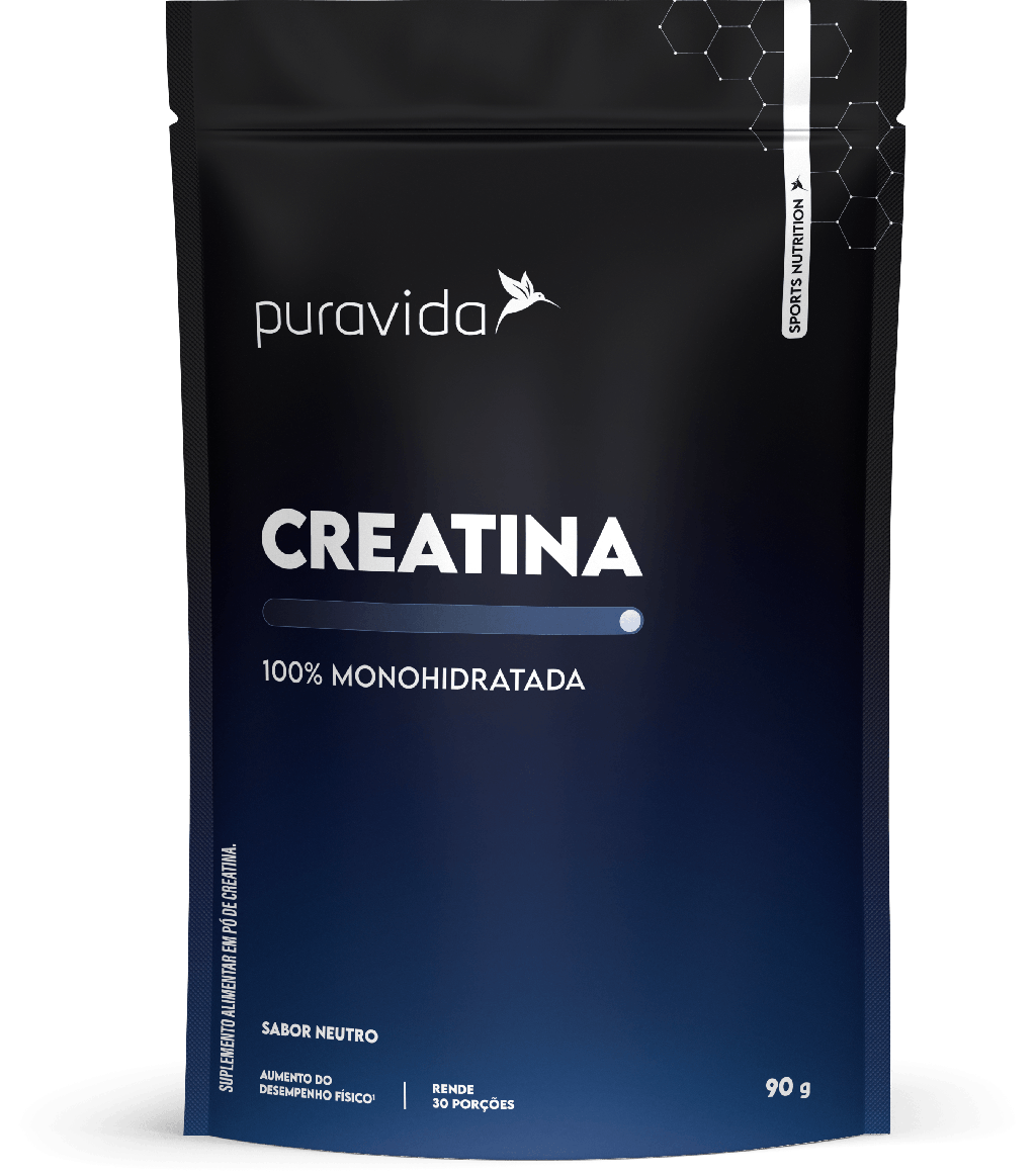 CREATINA MONOHIDRATADA 90G - PURA VIDA