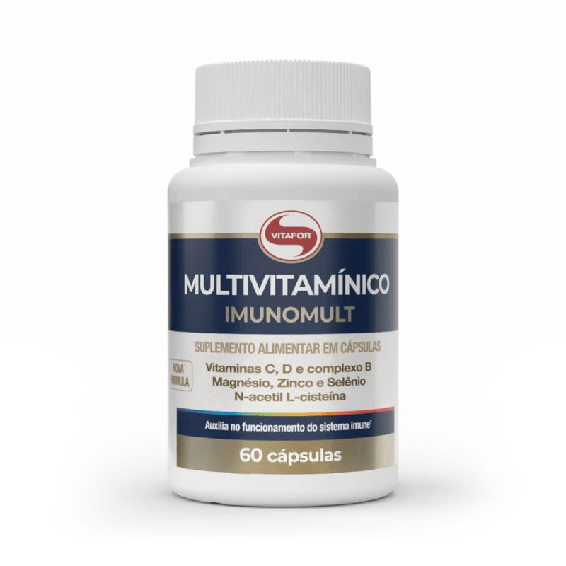 MULTIVITAMÍNICO IMUNOMULT 60 CAPS - VITAFOR