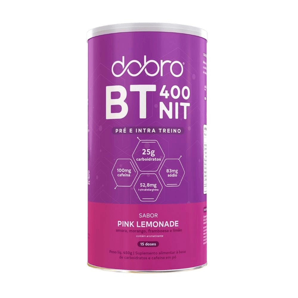 BT NITRATO SABOR PINK LEMONADE 450G - DOBRO