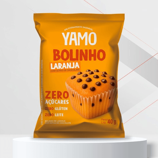 BOLINHO DE LARANJA ZERO 40G - YAMO