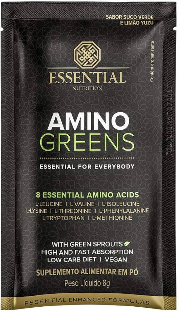 AMINO GREENS (SACHÊ) 8G - ESSENTIAL