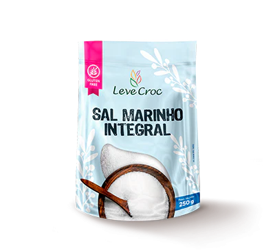 SAL MARINHO INTEGRAL 250G - LEVE CROCK