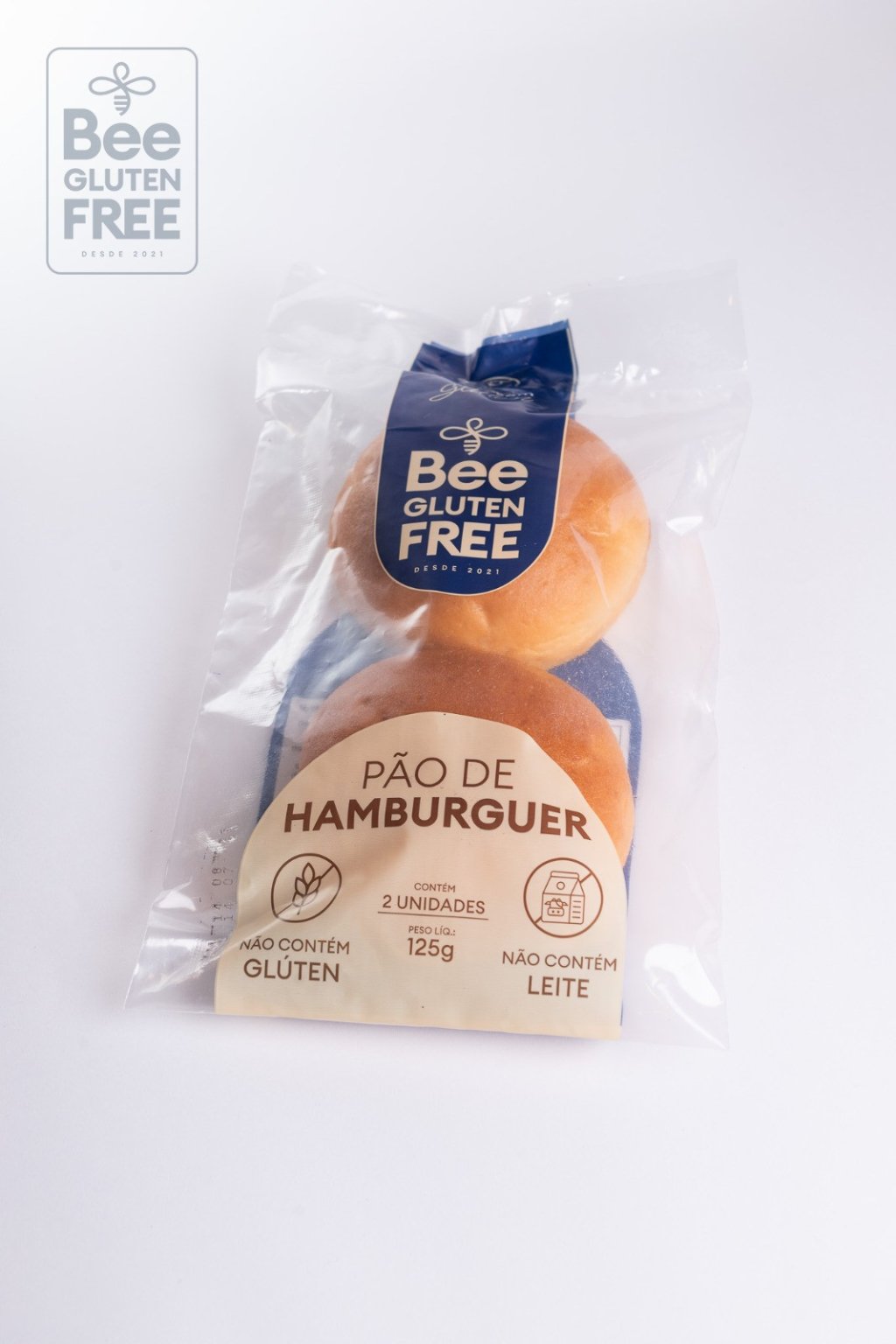 PÃO DE HAMBURGUER - BEE GLUTEN FREE