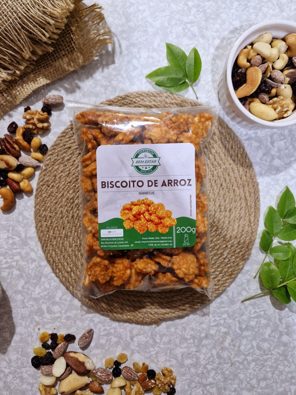 Biscoito de Arroz 