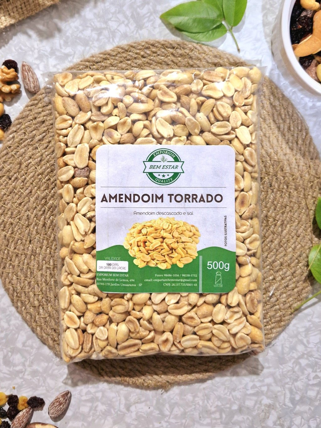 Amendoim Torrado com sal