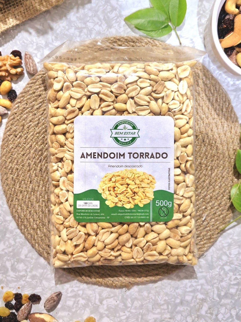 Amendoim Torrado sem sal