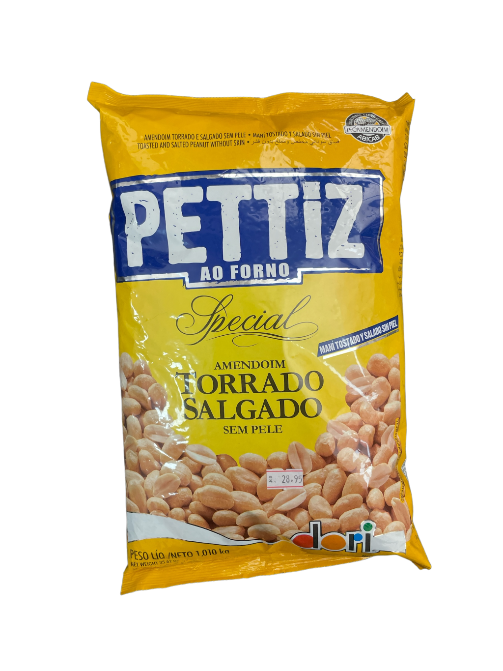 Pacote amendoim torrado 