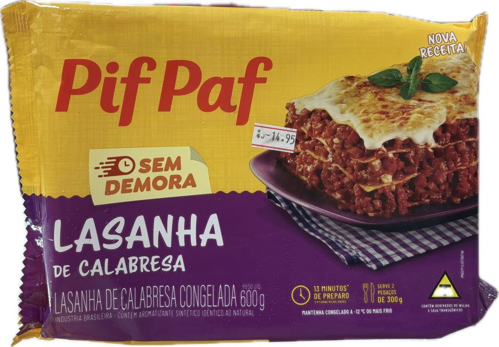 Lasanha da Pif Paf 