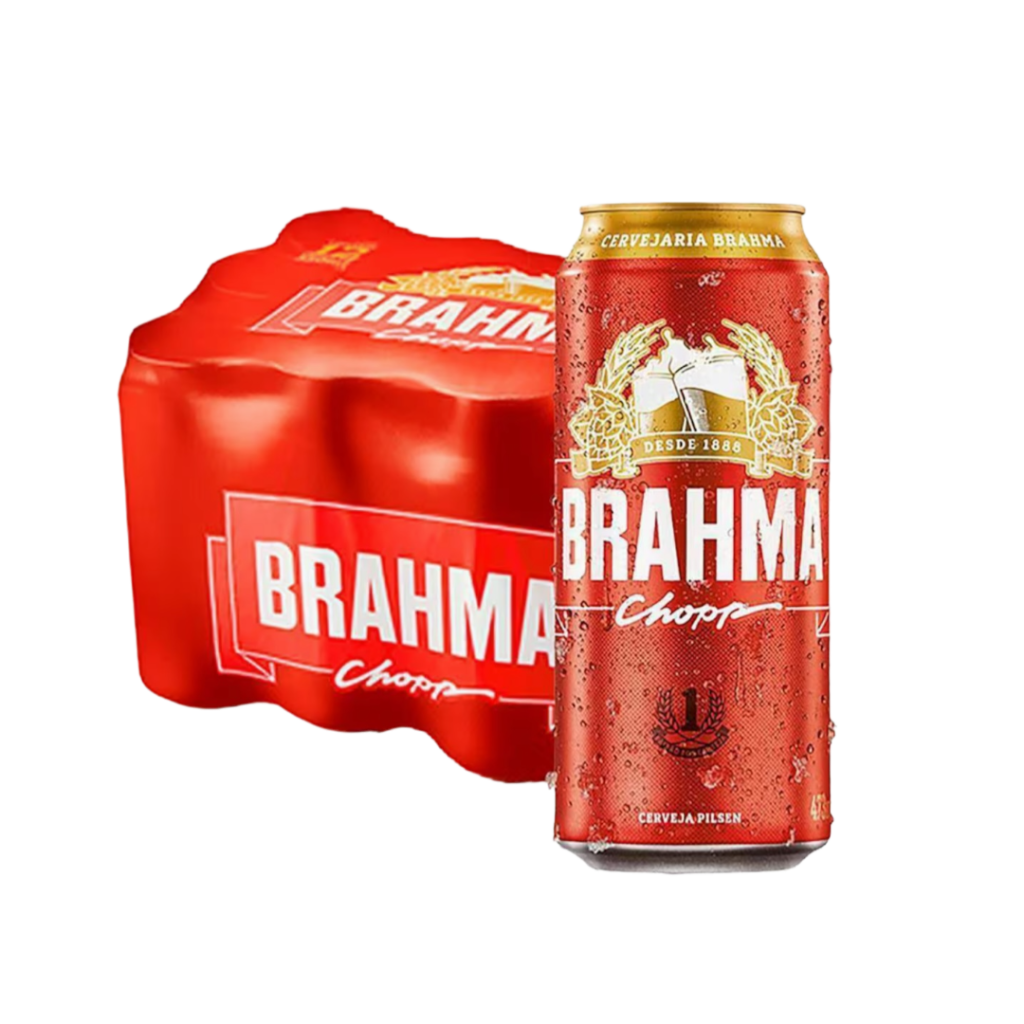 Fardo latão Brahma com 12 unidades 